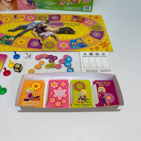 Disney Lizzie McGuire Board Game - Yellow and Pink - Picture 5 of 16